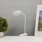 Светильник на прищепке с подставкой под телефон «Грань» 5 Вт LED USB 2700-6500К белый - Фото 8