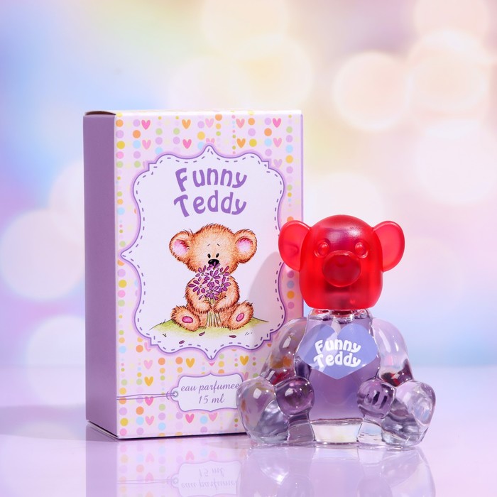 Душистая вода для детей Funny Teddy, 15 мл - Фото 1