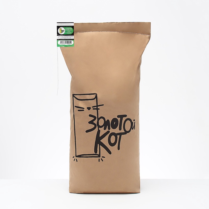 Наполнитель кукурузный "Золотой кот" для грызунов, 20 л - Фото 1