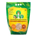 Наполнитель кукурузный "Золотой кот", гранулированный, 4 л - Фото 1