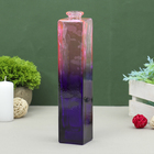 Ваза "Нарцисс-радуга" розово-фиолетовая 26х5,5х5,5 см,  0,45л - Фото 1