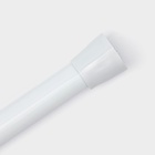 Карниз для ванной SAVANNA, телескопический, 110-200 см, белый - Фото 5