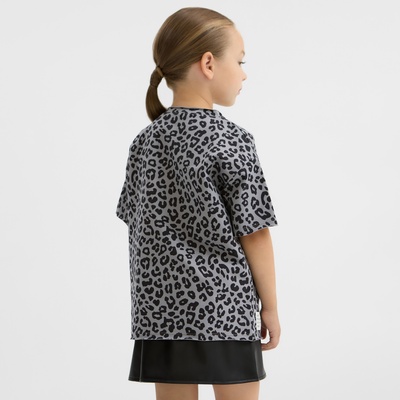 Футболка для девочки KAFTAN: Trendy grey, серая, размер 28 (86-92 см)