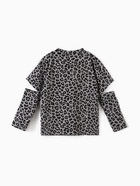 Футболка с дл.рукавом для девочки KAFTAN Trendy grey, р. 38 (146-152) 10613287 - фото 13097491