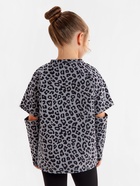 Футболка с дл.рукавом для девочки KAFTAN Trendy grey, р. 38 (146-152) 10613287 - фото 13086081