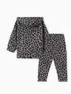 Костюм: толстовка и брюки Крошка Я Trendy grey, рост 86-92 см - Фото 6