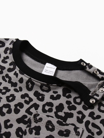 Джемпер для девочки «Крошка Я» Trendy grey, рост 80-86 см