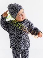 Джемпер для девочки «Крошка Я» Trendy grey, рост 86-92 см - Фото 2