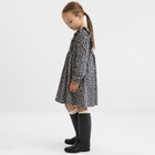 Платье детское с длин.рукавом KAFTAN Trendy grey р.34 (122-128) 10613341 - фото 12922524