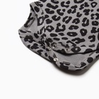 Боди Крошка Я Trendy grey, рост 80-86 см - фото 809608542