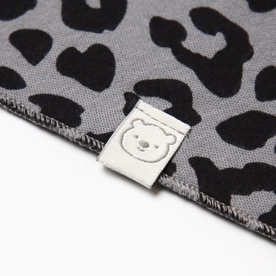 Набор слюнявчиков на кнопках «Крошка Я» Trendy grey, 2 шт.
