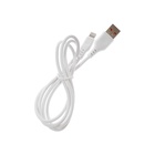 Кабель D-01L, Lightning- USB, 1 м, 2.4 A, зарядка + передача данных, белый 10825148 - фото 16344049