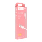 Кабель D-01L, Lightning- USB, 1 м, 2.4 A, зарядка + передача данных, белый 10825148 - фото 16344050