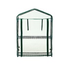 Парник-стеллаж, 2 полки, 93×22×69 см, металлический каркас d=12 мм, чехол плёнка 80 мкм, Greengo - Фото 13