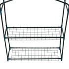 Парник-стеллаж, 2 полки, 93×22×69 см, металлический каркас d=12 мм, чехол плёнка 80 мкм, Greengo - Фото 18