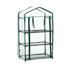 Парник-стеллаж, 3 полки, 110×40×65 см, металлический каркас d=16 мм, чехол плёнка 80 мкм, Greengo - Фото 10