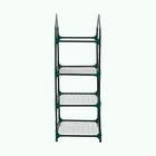 Парник-стеллаж, 3 полки, 110×40×65 см, металлический каркас d=16 мм, чехол плёнка 80 мкм, Greengo - Фото 17