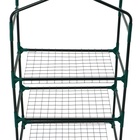 Парник-стеллаж, 3 полки, 110×40×65 см, металлический каркас d=16 мм, чехол плёнка 80 мкм, Greengo - Фото 18