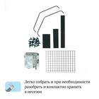 Парник-стеллаж, 3 полки, 110×40×65 см, металлический каркас d=16 мм, чехол плёнка 80 мкм, Greengo - Фото 9