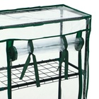 Парник-стеллаж, 3 полки, 80×24×46 см, металлический каркас d=12 мм, чехол плёнка 80 мкм, Greengo - Фото 12