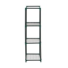 Парник-стеллаж, 3 полки, 80×24×46 см, металлический каркас d=12 мм, чехол плёнка 80 мкм, Greengo - Фото 17