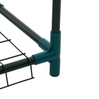 Парник-стеллаж, 3 полки, 80×24×46 см, металлический каркас d=12 мм, чехол плёнка 80 мкм, Greengo - Фото 22