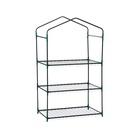 Стеллаж для рассады, 3 полки, 110×40×65 см, металлический каркас d=12 мм, без чехла, Greengo - Фото 7