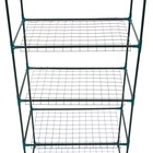 Стеллаж для рассады, 4 полки, 160×40×65 см, металлический каркас d=12 мм, без чехла, Greengo - Фото 9