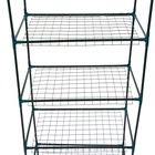 Стеллаж для рассады, 5 полок, 190×40×65 см, металлический каркас d=12 мм, без чехла, Greengo - Фото 10