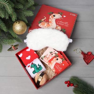 Подарочный набор KAFTAN «Любви», носки размер 36-39 (23-25 см), бомбочка для ванн