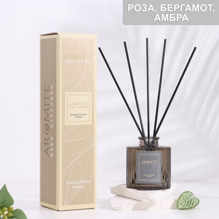 Диффузор AROMITE ароматический , 100 мл, Beauty Eliхir (роза, бергамот, амбра)