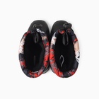 Сапоги детские из ЭВА с комбинированным верхом, звезды, чёрные, размер 29-30 - Фото 2