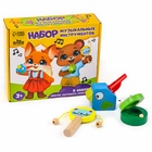 Подарочный набор музыкальных инструментов «Свистулька, кастаньета, колотушка» - Фото 3