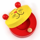 Подарочный набор музыкальных инструментов «Свистулька, кастаньета, колотушка, погремушка» - Фото 7