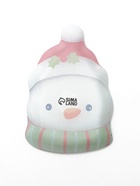 Тарелка плоская стеклянная Дорого внимание «Снеговик», 13,8 х 20,5 см - фото 809338515