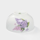 Пиала «Сирень», 330 мл, d=11 см, фарфор - фото 26693412