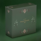 УЦЕНКА Салатник новогодний Доляна «Рождественский вечер», 580 мл, 15,5×6 см, фарфор, цвет белый - фото 14621240