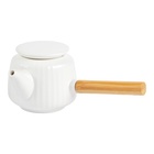 Набор для чайной церемонии ДЖЕКИЧАЙ «Тагава», 5 предметов, на 3 персоны, чашка 60 мл, чайник 200 мл, фарфор, белый - Фото 3