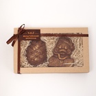 УЦЕНКА Шоколадные фигурки «Шишка и Змея 2025», 160 г (до 24.09.2025) - Фото 1