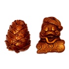 УЦЕНКА Шоколадные фигурки «Шишка и Змея 2025», 160 г (до 24.09.2025) - Фото 3