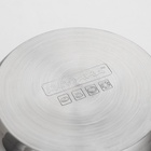 УЦЕНКА Кастрюля из нержавеющей стали Доляна «Роскошь», 3 л, d=20 см, с крышкой, капсульное дно - Фото 7