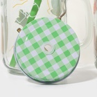 УЦЕНКА Набор банок стеклянных Доляна «Свежий бриз», 2 предмета: 2 банки с крышками и трубочками 450 мл - Фото 3