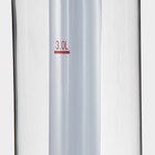 УЦЕНКА Башня пивная «Петронас», 3 л, колба с подсветкой, 2 батарейки, металлик 10836472