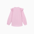 Блузка для девочки MINAKU: Cotton collection, сиреневая, рост 128 см  (артикул 10698235)  большой выбор товаров оптом и в розницу по низким ценам с доставкой