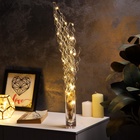 Светодиодная фигура «Ветвь» 60×20×3 см, 20 LED, от батареек AAх2, свечение тёплое белое - Фото 1