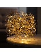 Светодиодная фигура «Облачко» 20 см, 20 LED, батарейки AAx2 (не в комплекте), свечение теплое белое - фото 60045166