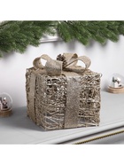 Светодиодная фигура «Подарок» 29×20×20 см, 20 LED, батарейки AAх3 (не в комплекте), свечение теплое белое 10430583