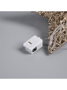 Подвеска световая «Звезда золотистая», 20×20×5 см, 10 LED, от батареек AG13×3, свечение тёплое белое - Фото 7