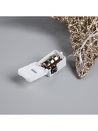 Подвеска световая «Звезда золотистая», 20×20×5 см, 10 LED, от батареек AG13×3, свечение тёплое белое - Фото 6