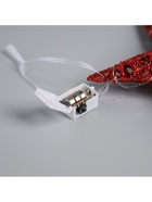 Подвеска световая «Звезда красная», 20×20×5 см, 10 LED, от батареек AG13×3, свечение тёплое белое - Фото 7